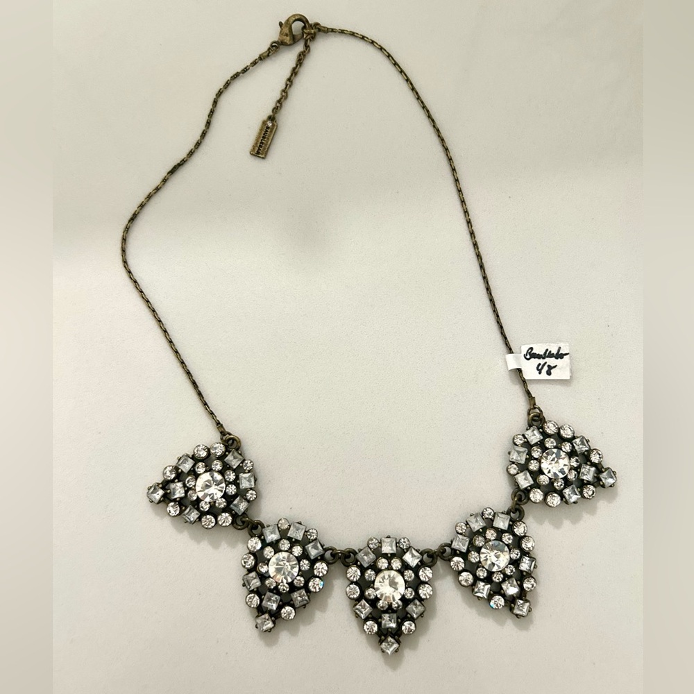 Baublebar Beautiful!!! DELICATE TEARDROP FROST STRAND-CLEAR